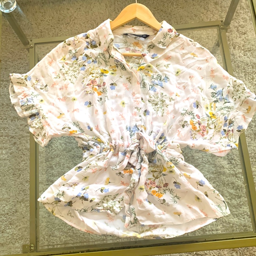 Cute ZARA work/summer blouse